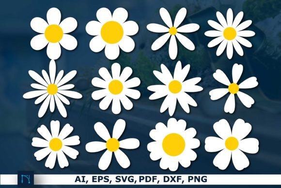 Download Daisy Flower SVG Bundle for Cricut - Flower svg Collection