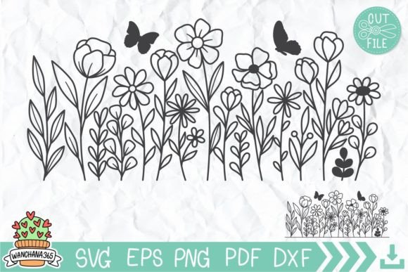 Download Flower Svg, Wildflower Svg - Flower svg Collection