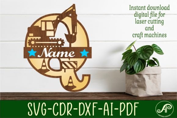 Download Digger Capital Monogram Letter Q SVG - Premium Resources